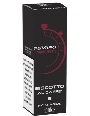 BISCOTTO AL CAFFE 10ml 14Nic T-SVAPO