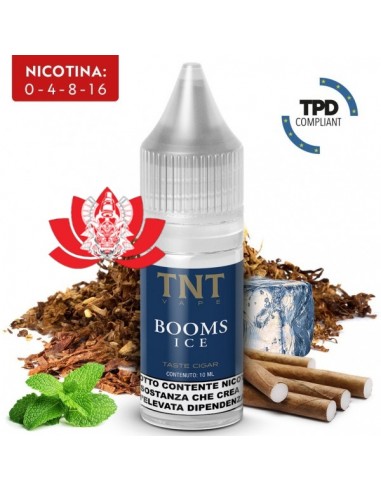 Booms ICE 08Nic 10ML  TNT VAPE