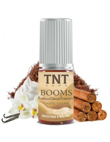 Booms Vanilla Cream Tobacco 10ML 8nic...
