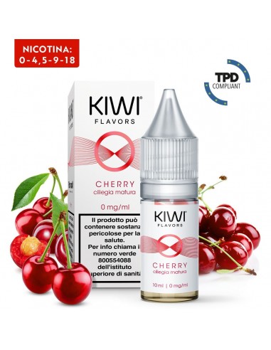 CHERRY 0 nic 10ML KIWI VAPOR