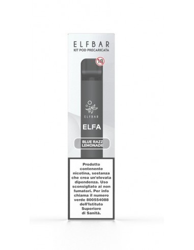 ELFBAR ELFA DEVICE + POD BLUE RAZZ...
