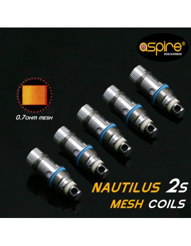 Nautilus 2S  Mesh 0,7 Ohm *ASPIRE*