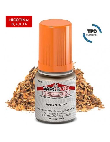 TOBACCO RED 8Nic 10ML  VAPOR-ART