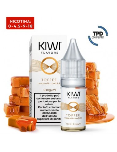 Toffee 10ml 4,5Nic KIWI VAPOR